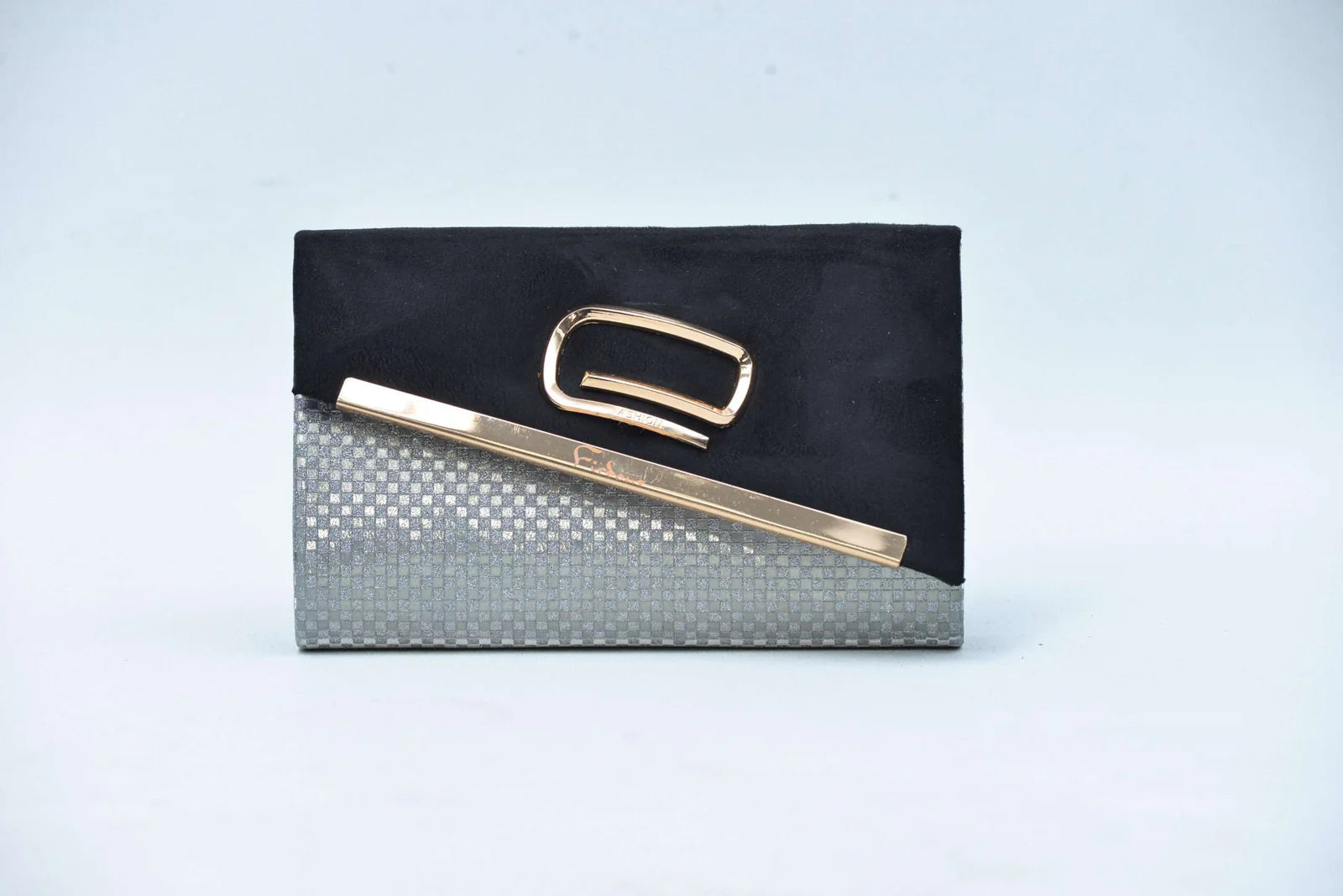 Firdous Clutch bag Black Velvet